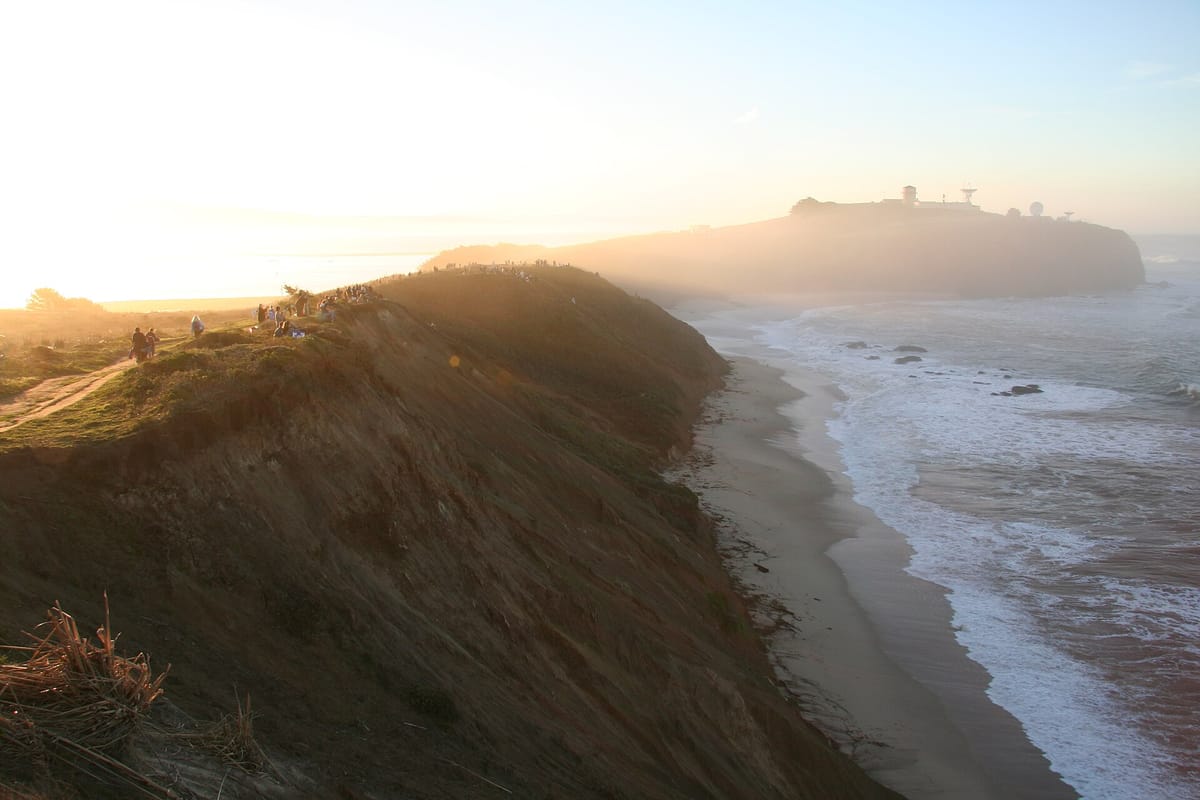 2006 Sunrise over Pillar Point