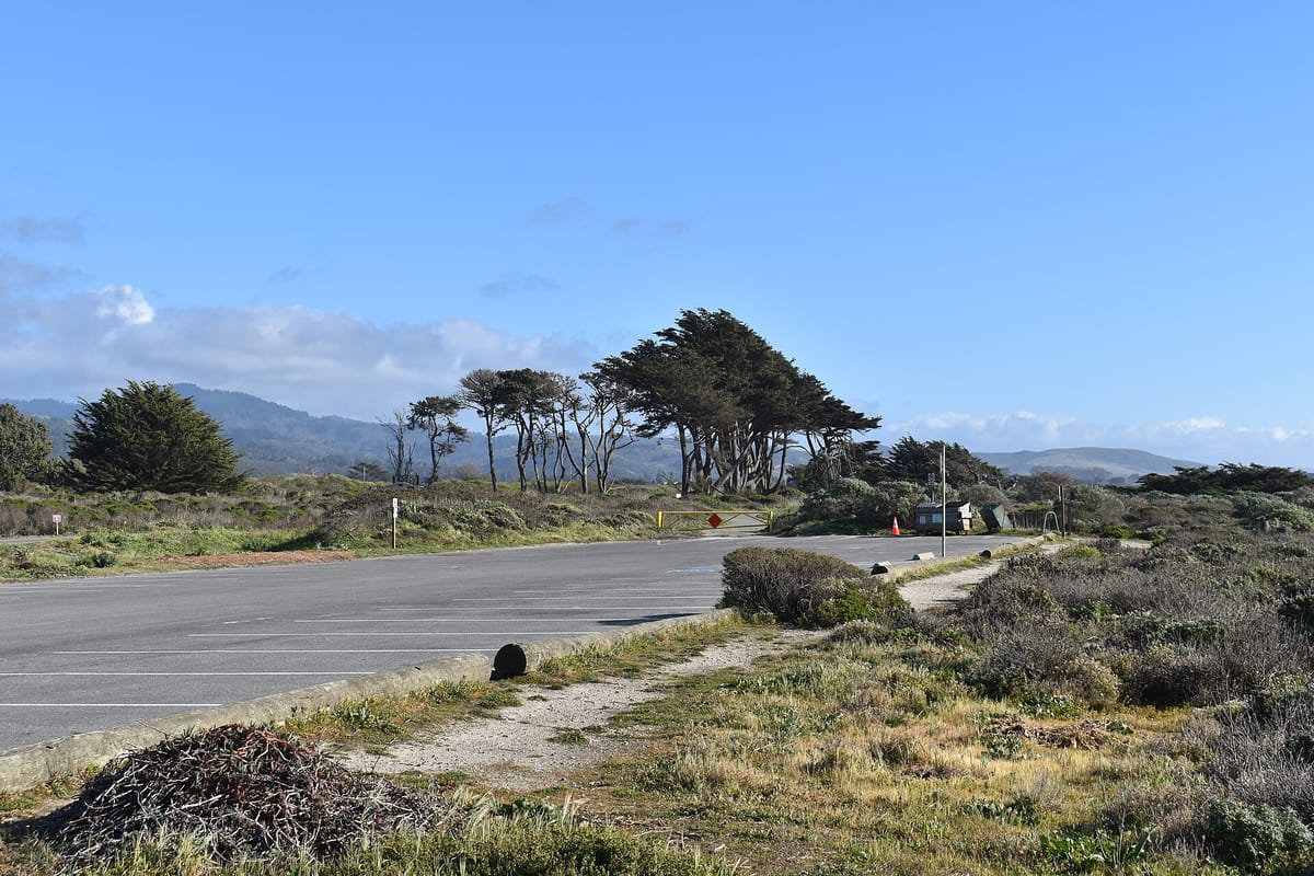 The Coastal Trail along Half Moon Bay State Beach